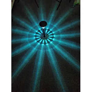 RGB solar power garden lamp