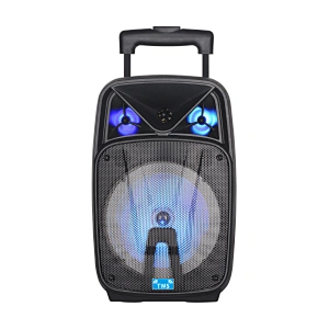 Outdoor speaker with microphone