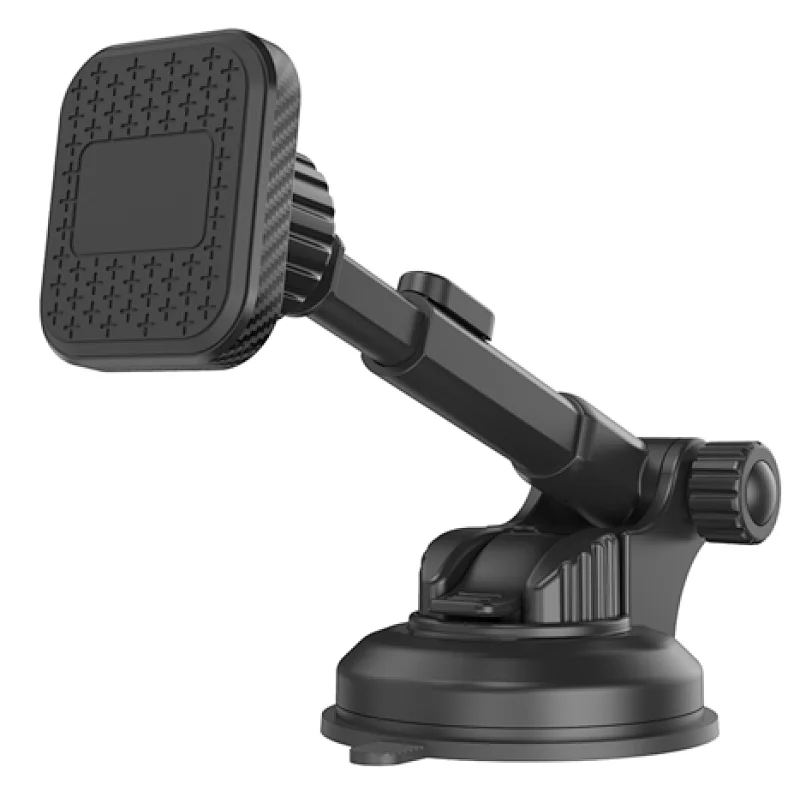 Magnetic dashboard phone holder