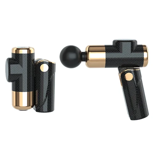 Foldable massage gun