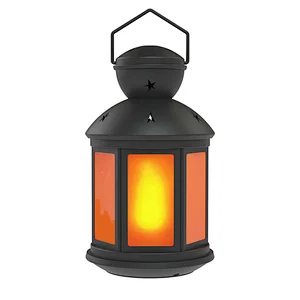 Flame lantern outdoor bluetooth speaker