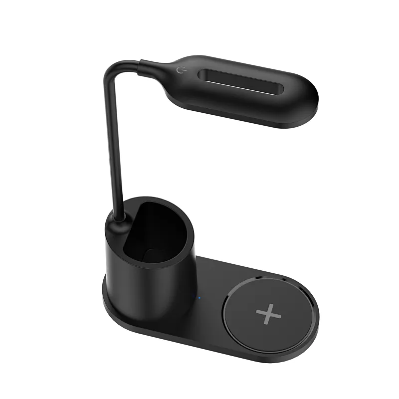 Wireless charger with pen container