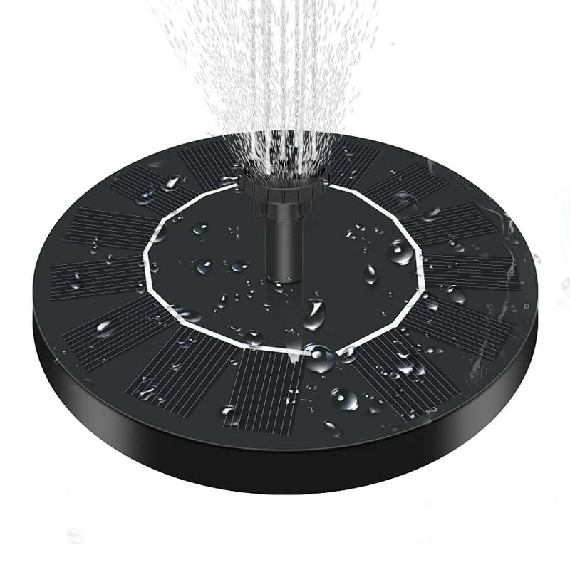 Solar power fountain water pump