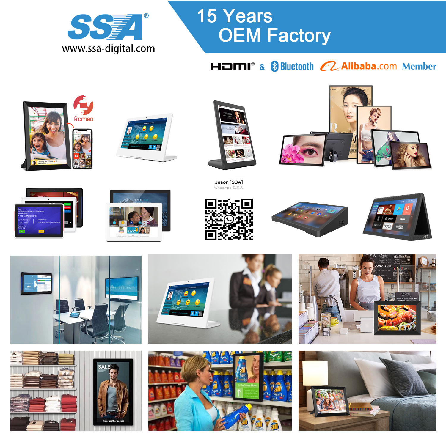 SSA 15 Years OEM Factory 