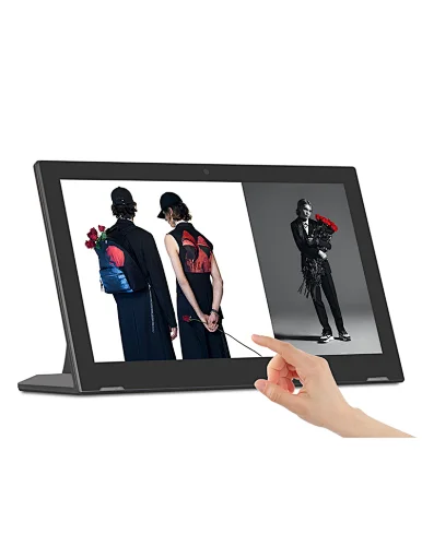 L shape Android Digital Signage Restaurant Ordering