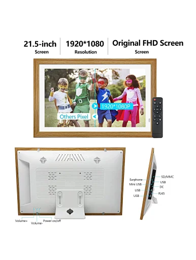 large wifi digital photo frame