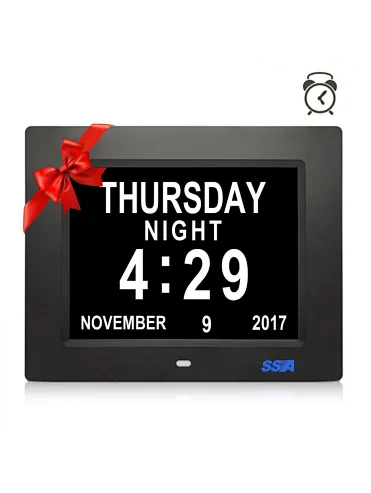8inch Dementia Digital Day Clock