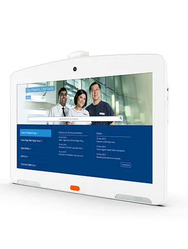 Hospital medical digital signage