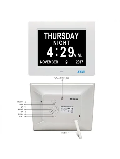 digital day countdown clock
