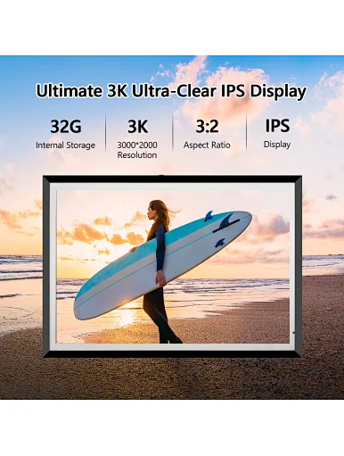 3K digital picture frames wifi