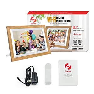 Frameo 10.1 Inch WiFi Digital Picture Frame WiFi Digital Photo Frame
