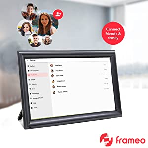 Frameo 10.1 Inch WiFi Digital Picture Frame WiFi Digital Photo Frame