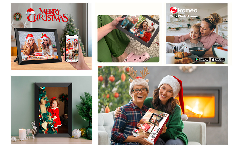 Shenzhen SSA Electronic Co Ltd FRAMEO WiFi Digital Photo Frame 10.1 Inch 10.1 Inch Wifi