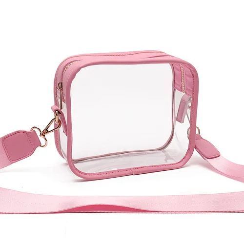 Adjustable Strap Pvc Pvc Crossbody Bag Manufacturer KEYMAY