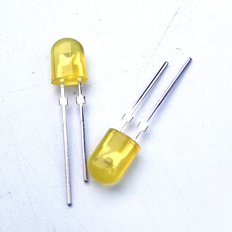 5mm 546 oval led diode in Yellow use for led display screen