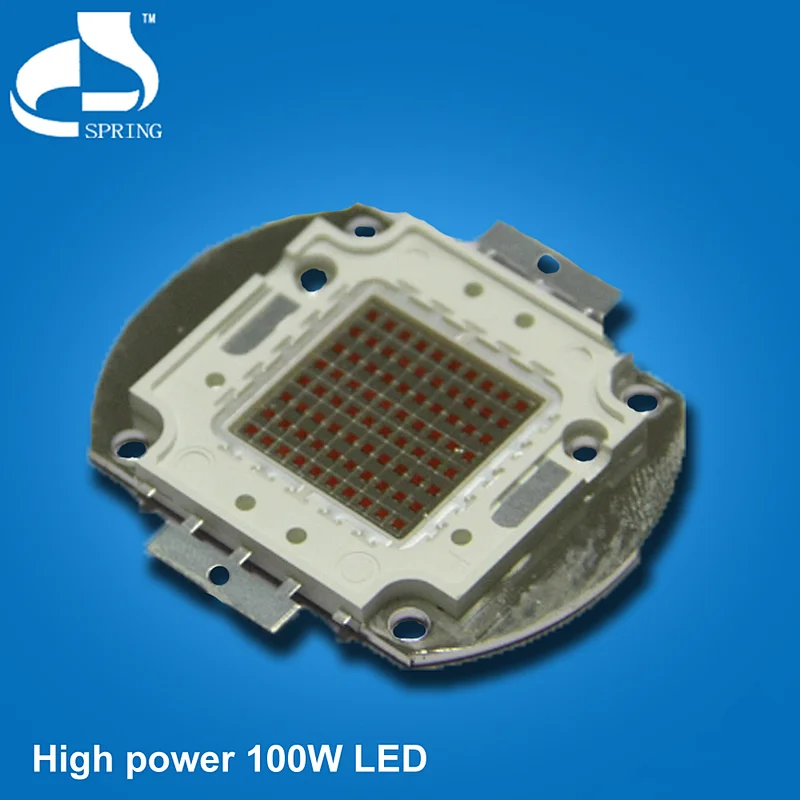 High power led chip 1W 3W 10W 30W 50W 80W 100W 620nm,,630nm,640nm,660nm for plant growth lights