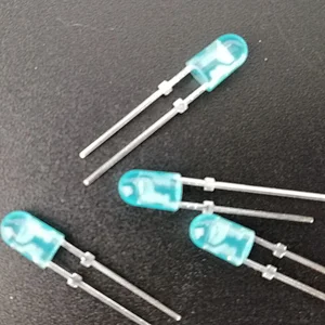 Blue 3mm DC12v round led diode