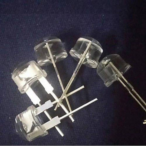 2pin 0.5W 8mm strawhat dip led