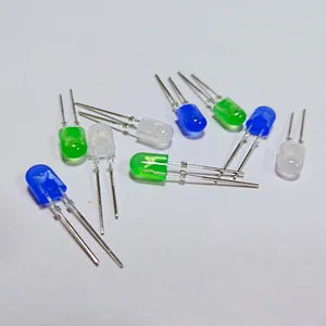 5mm  flashing in IC  led diode CE compliant