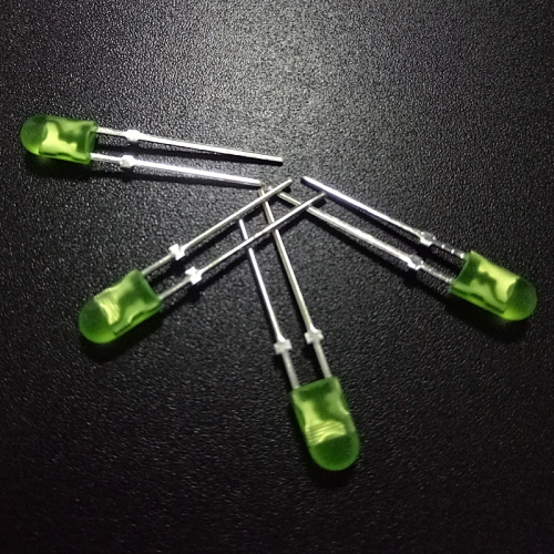 Oval LED diode