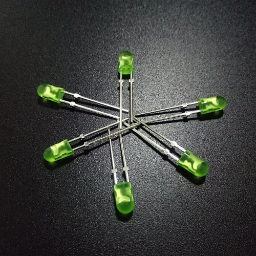 Oval LED diode