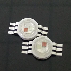 Epistar chips 6 pins Red Green Blue High power 3w RGB LED 45mil 30mil
