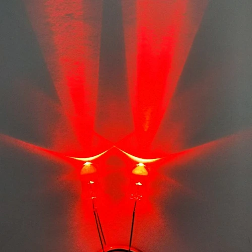 5mm 546 round LED dip diodes in red
