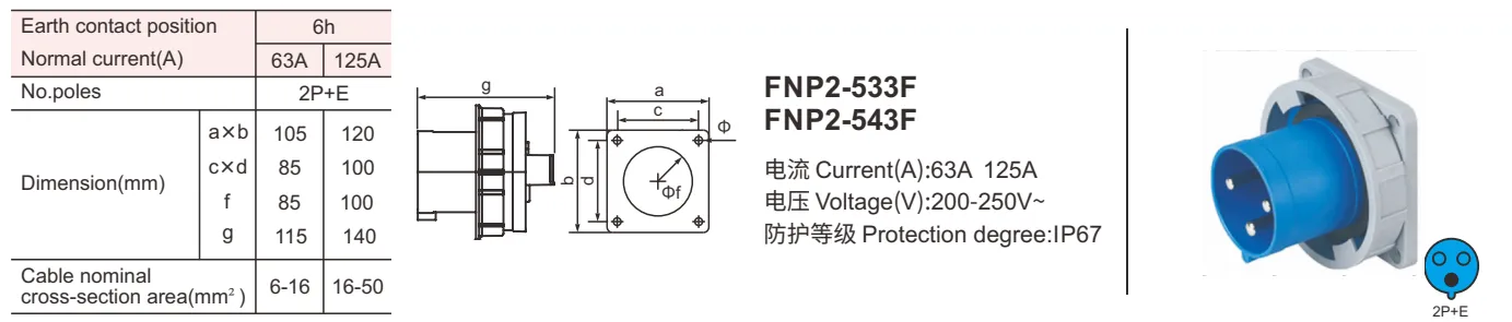 extension socket , vendor supply , twist lock plug - NANTE