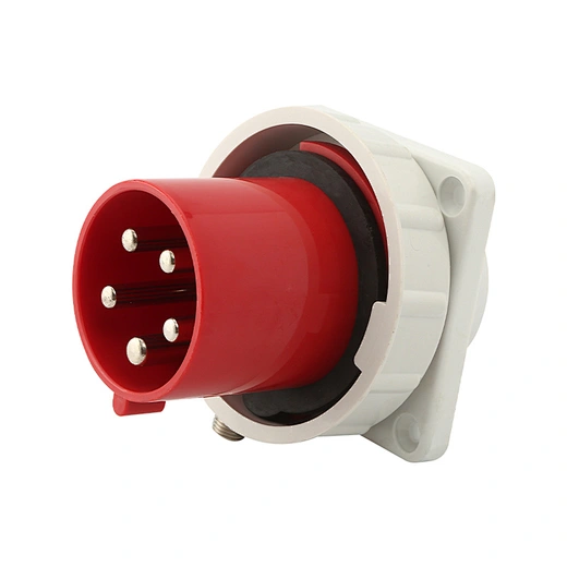 IP67 reverse plug industrial high current power cable plug