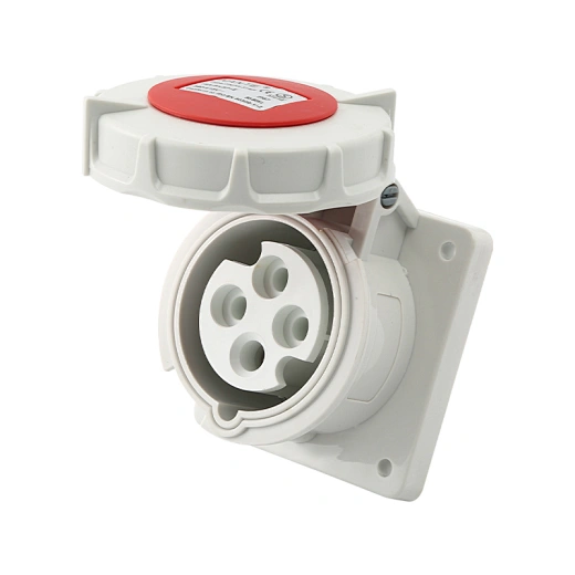 american socket waterproof 4pin red new plug and socket
