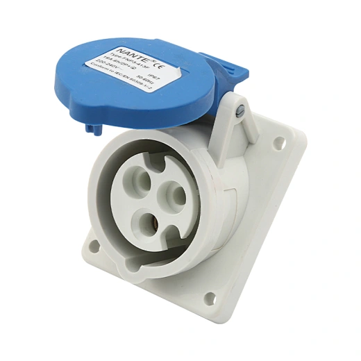 industrial socket 16 amp plug surface mount socket - NANTE