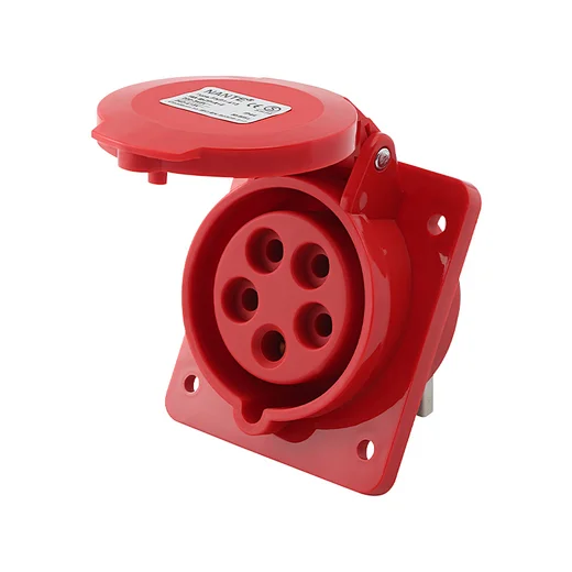 american socket 5p red plug 380 v cee 32a socket Waterproof