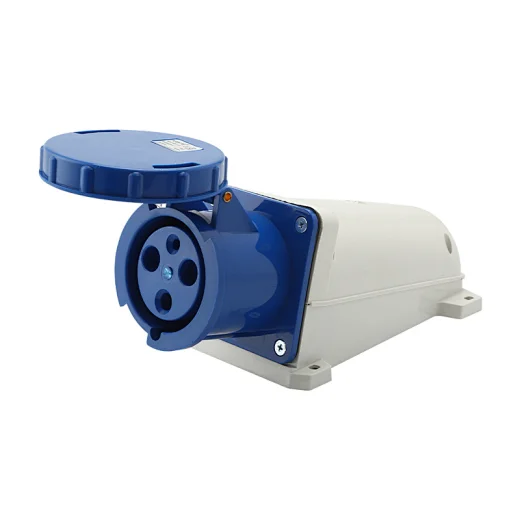 industrial three phase socket IP67 EN/IEC 380V 415V 63A