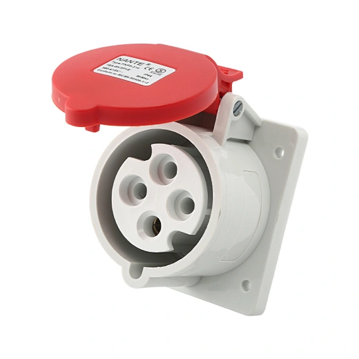 european standard socket outlet waterproof 32amp 3 pin plug