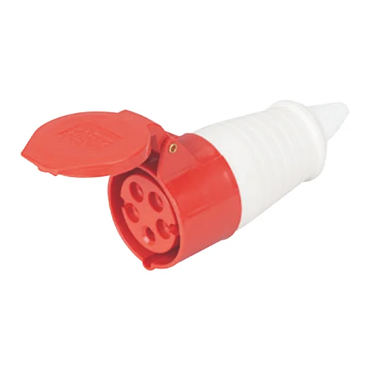 400v 5pins Waterproof panel mounted connector Male Female