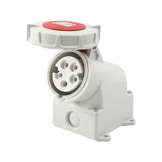 4 Pin wall mounting socket 3 phase 5 pin Plug 400v socket
