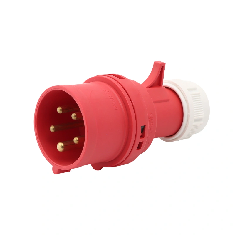 5p 16a Industrial Socket and Plug IP44 415V Waterproof