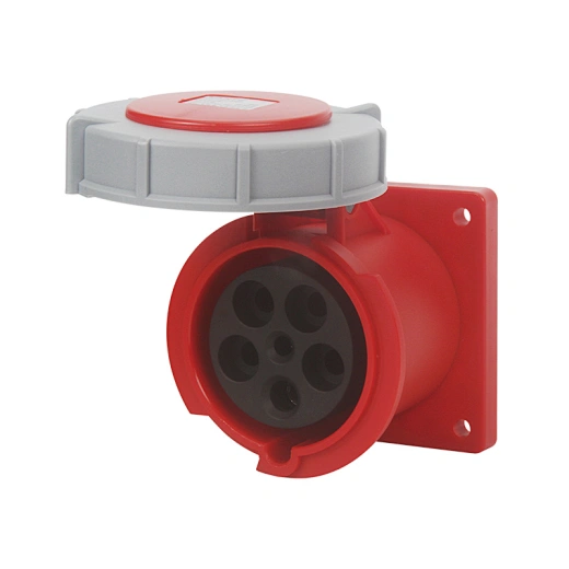 415V durable panel mounted socket with national standards