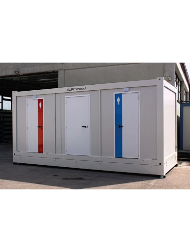 Factory prefabricated public toilets