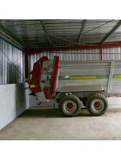 Prefabricated steel frame garage rapid construction professional construction