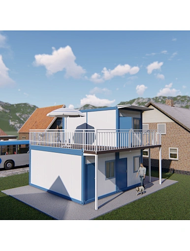 prefabricated modular container building