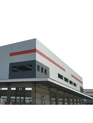 Prefab steel framing building with supermarket space