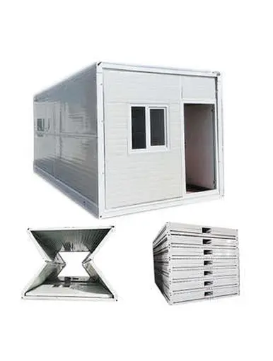 Cheap prefab living folding container house