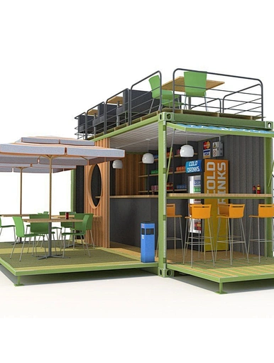 Folding Container House shop