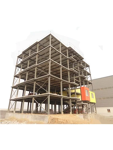 Low cost Prefabricated steel structure multi-layers buildings