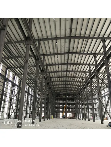 Prefabricated steel structure multi-storey workshop