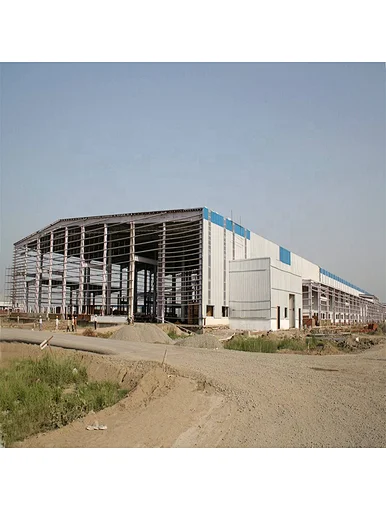 Large-span steel structure workshop