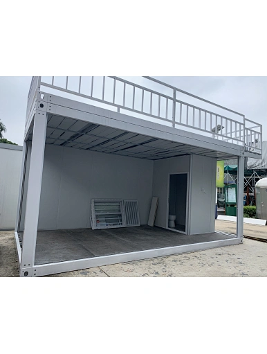 two-story office building