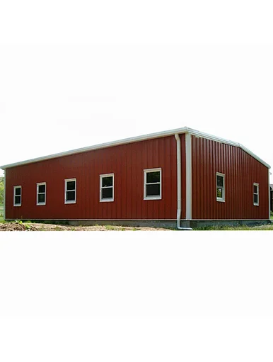 Metal fabricated comfortable steel structural houses for exporting