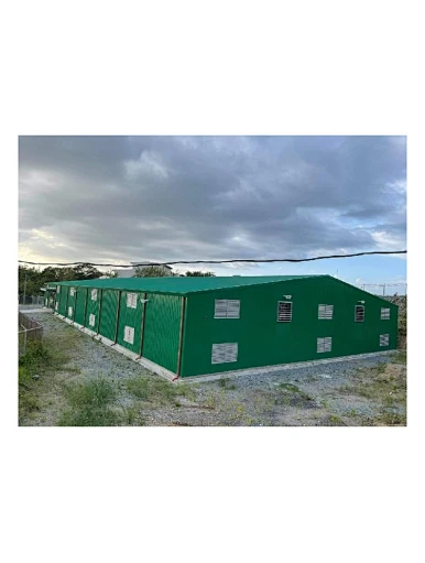 Prefabricated steel structure workshop